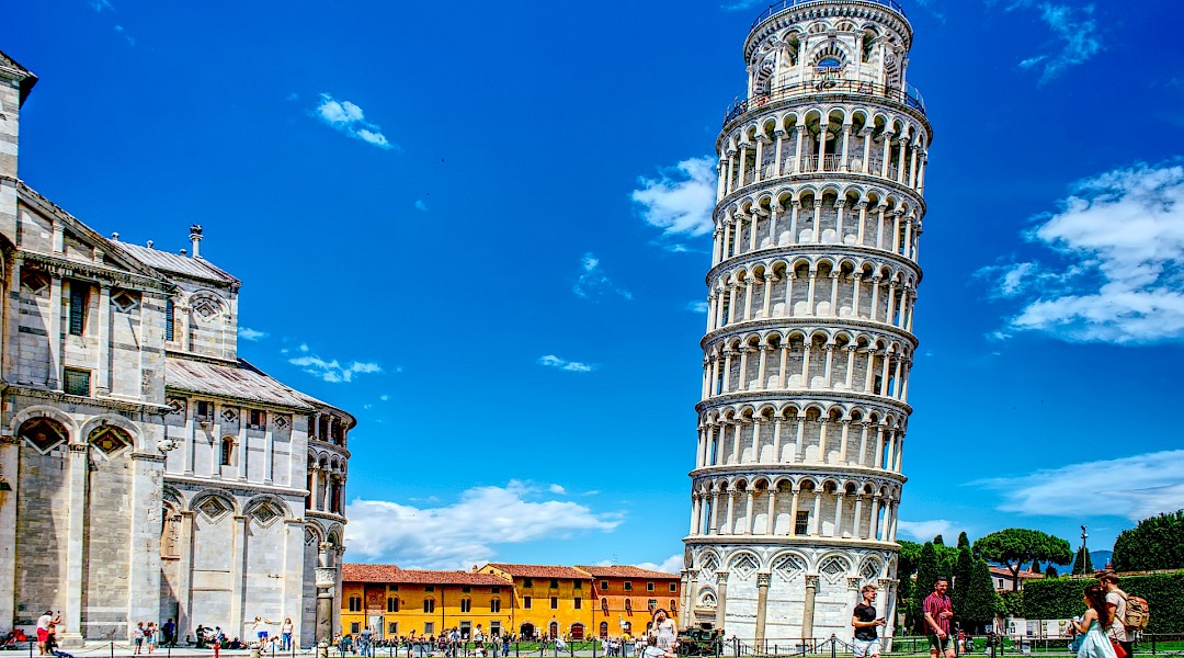 Leaning Tower of Pisa. Andrea Cevenini@Unsplash
