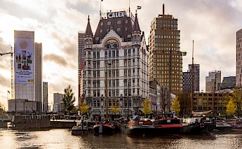 Oude Haven and Witte Huis, Rotterdam. Peter Hall@Unsplash