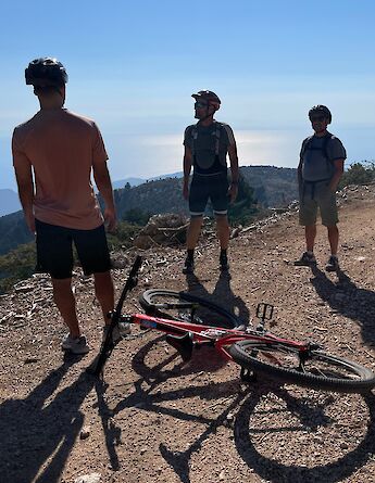 At a viewpoint, Mount Ainos, Kefalonia, Greece. CC:TO