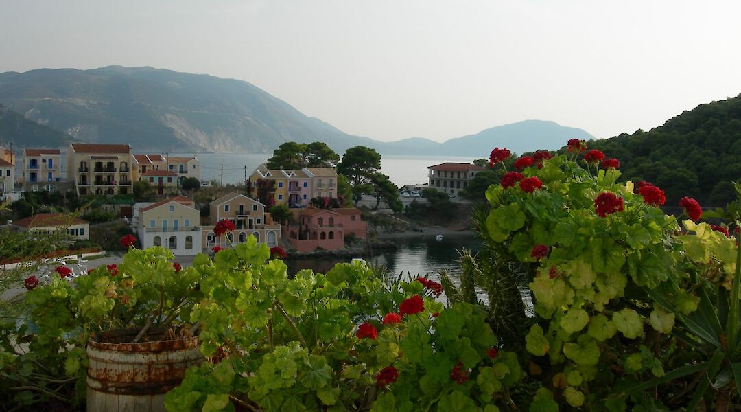 Kefalonian Village by the Seaside, Kefalonia, Greece. Flickr: Michael John Button