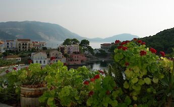 Kefalonian Village by the Seaside, Kefalonia, Greece. Flickr: Michael John Button