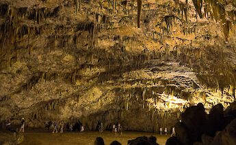 Stalactites in Drogarati Cave, Kefalonia, Greece. Michal Kosacky@Flickr
