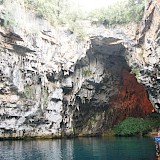 Melissani Cave, Kefalonia. Praxinoa@Wikimedia Coomons