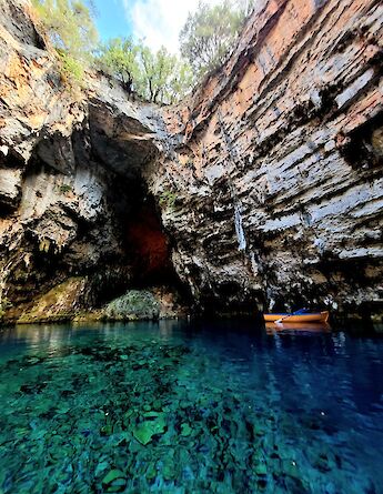 Melissani Cave, Kefalonia Greece. Lark Ascending@Flickr
