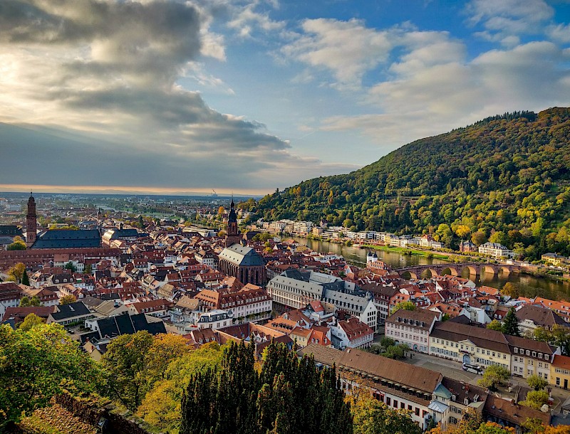 Heidelberg, situatued on the river Neckar, Germany. Sandesh Athreya@Unsplash