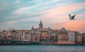 Galata, a neighbourhood located at the northern shore of the Golden Horn. Ibrahim Uzun@Unsplash
