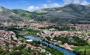 View over Trebinje from Gracanica monastery. Jocelyn Erskine-Kellie@Flickr