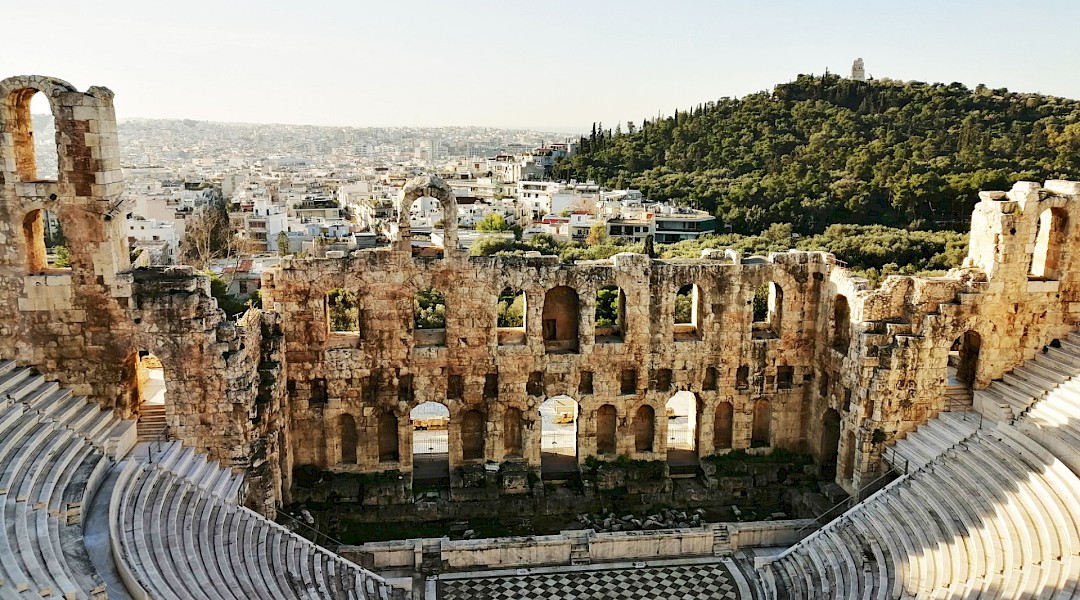 Odeon of Herodes Atticus, Dionysiou Areopagitou - Roman Theatre in Athens. Enric Domas@Unsplash