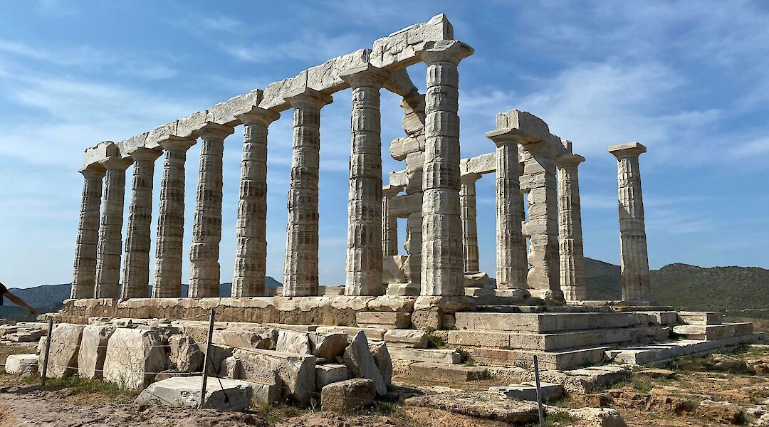 Temple ruins in Athens, Greece. Getty Images@Unsplash