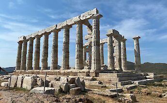 Temple ruins in Athens, Greece. Getty Images@Unsplash