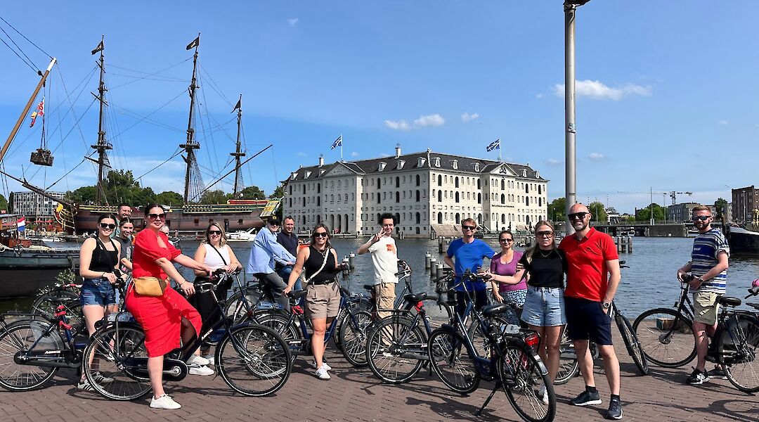 Bike tour in Amsterdam, Holland. CC:TO