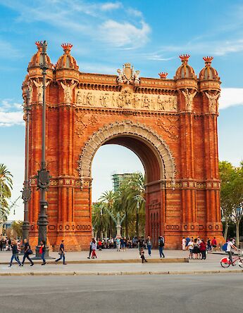 Arc de Triomf, Barcelona, Spain. Getty Images@Unsplash