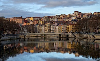 Croix-rousse hill, Lyon, France. Mike@Wikimedia Commons
