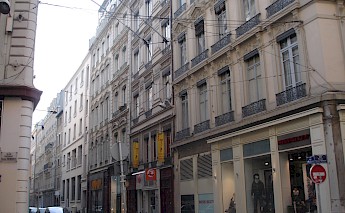 Presqu'île, Lyon, France. Frachet@Wikimedia Commons