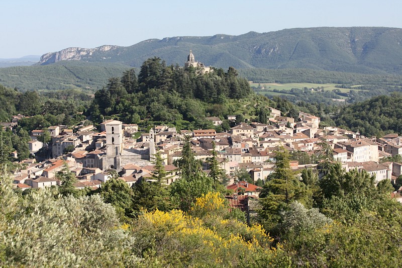 Luberon, France. Forcalquier@Wikimedia Commons
