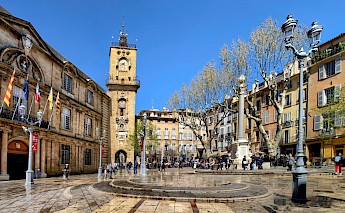 Place de la Mairie, Aix-en-Provence, France. Rolf Kranz@CC