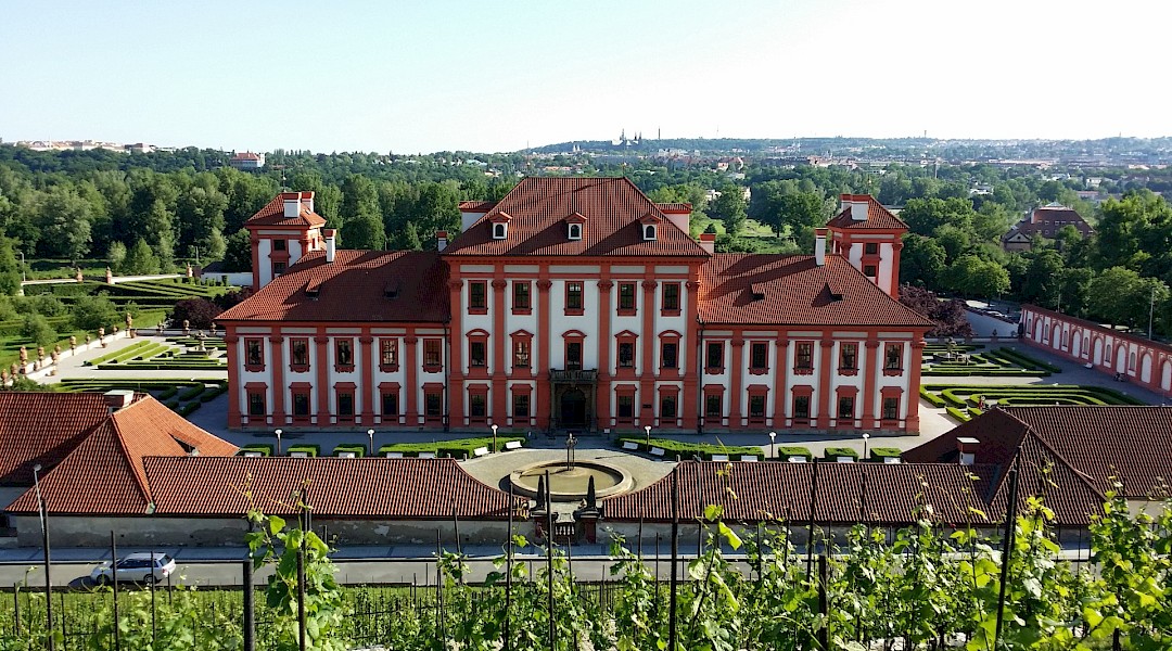 Troja Chateau -was built for the Counts of Sternberg from 1679 to 1691, Prague, Czech Republic. Radek Miler@cc