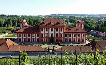 Troja Chateau -was built for the Counts of Sternberg from 1679 to 1691, Prague, Czech Republic. Radek Miler@cc
