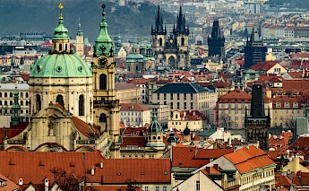 Old town, Prague, Czech Republic. Dmitry Goykolov@unsplash
