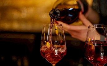 Pouring Red Wine, Paris, France. Nils@unsplash