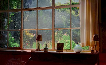 View from the inside, Claude Monet's House, Giverny, France. Fabio Tura@unsplash