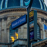 Musee D'Orsay street sign, Paris, France. Jurij Kenda@unsplash