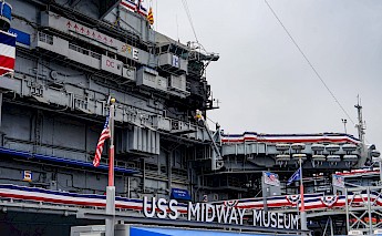 USS Midway Museum - was the United States' longest-serving aircraft carrier of the 20th century, from 1945 to 1992, San Diego, California. Jeremy Huang@Unsplash