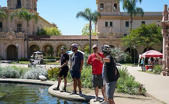 Bike tour around Balboa Park, San Diego, California, USA. CC:Unlimited Biking