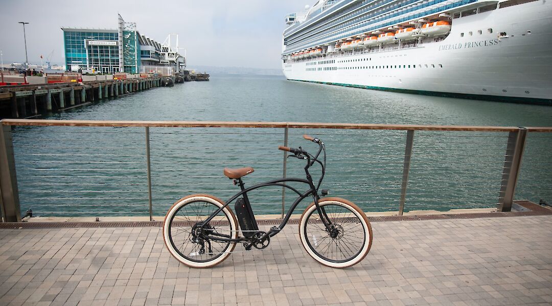 E-Bike on a San Diego Port, San Diego, California. Tower Electric Bikes@Unsplash