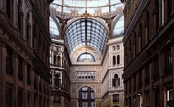 Glass Roofing of the Galleria Umberto I, Naples, Italy. Rafael Toledano@Unsplash