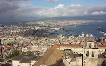 Naples from Castel Sant'Elmo, Italy. Antonio Manfredonio@Flickr