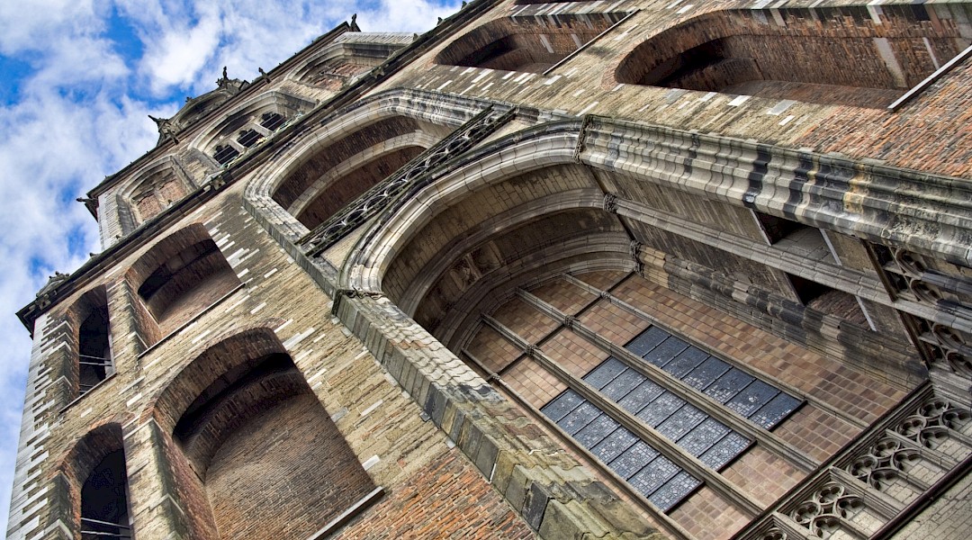 Panoramic view of the Dom Tower, Utrecht, Holland. TumbleCow@Wikimedia Commons