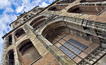 Panoramic view of the Dom Tower, Utrecht, Holland. TumbleCow@Wikimedia Commons