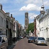 Street view of the Dom Tower in Utrecht, Holland. Filip Maljković@Wikimedia Commons