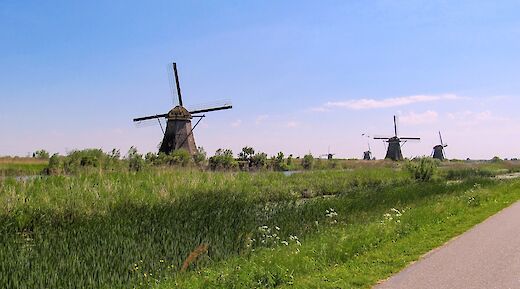Windmills on a countryside, Utrecht, Holland. Daniela Paola Alchapar@Unsplash