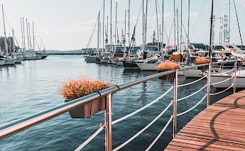 Boat dock in Pula, Croatia. David Boca@Unsplash