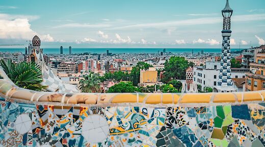 Bohemian Barcelona E-Bike Tour with Wine & Tapas, Barcelona