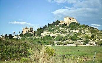 Monasteries on the hills and countryside of Palma de Mallorca, Spain. Stock Birken@Unsplash