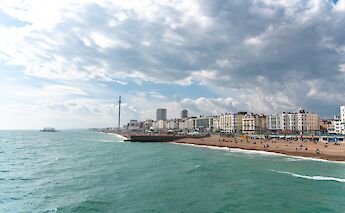 Brighton Beach, Brighton, England. Markus Leo@Unsplash