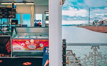 Brighton Palace Pier, Sussex, England. Evgeny Klimenchenko@Unsplash