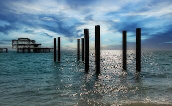 Brighton West Pier, Sussex, England. Anthony Wade@Unsplash
