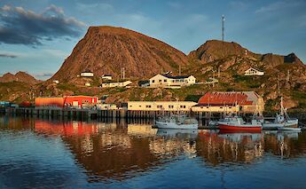 Midnight in Tromso, Norway. Vidar Nordli Mathisen@Unsplash
