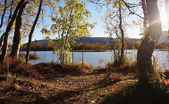 Autumn, trekking path, Tromso, Norway. Positeavely@Unsplash