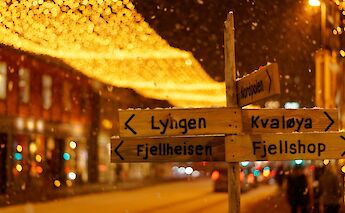 Street sign in Tromso, Norway. Alex Kulikov@Unsplash