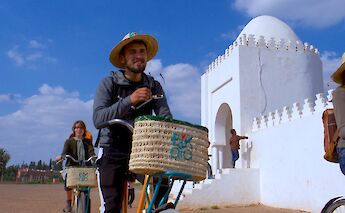 Riding in the sun, Marrakesh, Morocco. CC:Pikala Bikes
