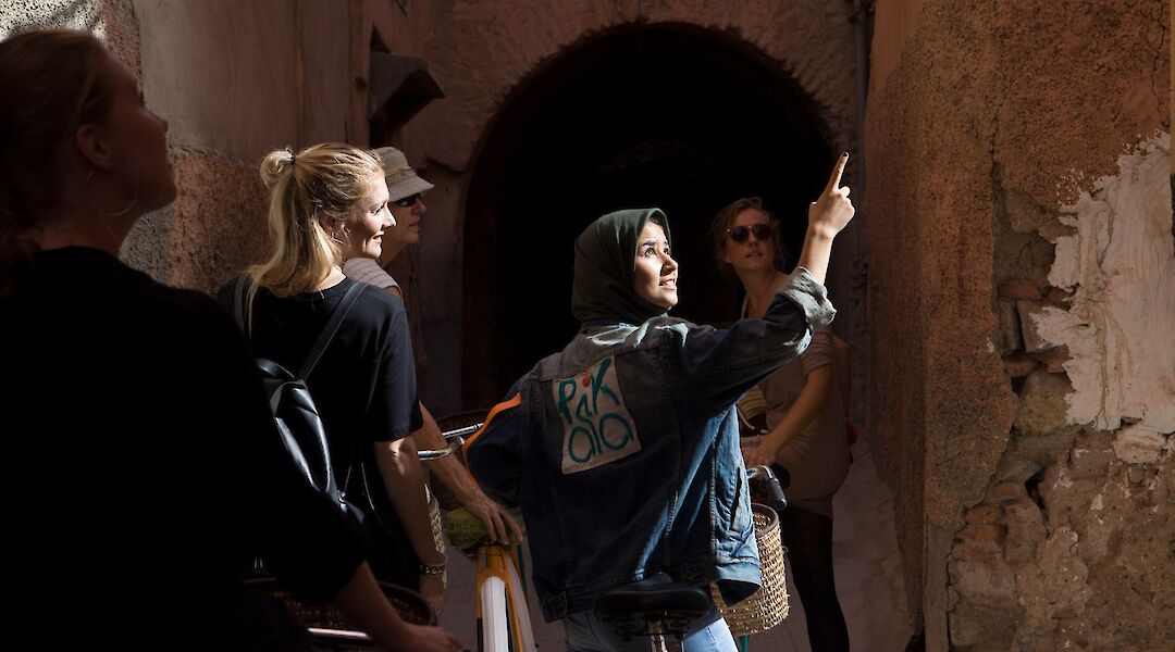 Seeing the sights, Marrakesh, Morocco. CC:Pikala Bikes