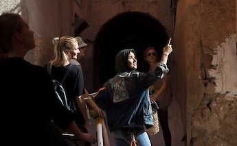 Seeing the sights, Marrakesh, Morocco. CC:Pikala Bikes