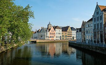 Canal in Bruges, Belgium. Getty Images@Unsplash