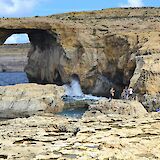 Walking on the rocks in Gozo, Malta. Michele Chapman@Unsplash