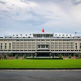 Front view of the Reunification Palace aka the Independence Palace  in Ho Chi Minh City, Vietnam. CreateTravel.TV@Unsplash